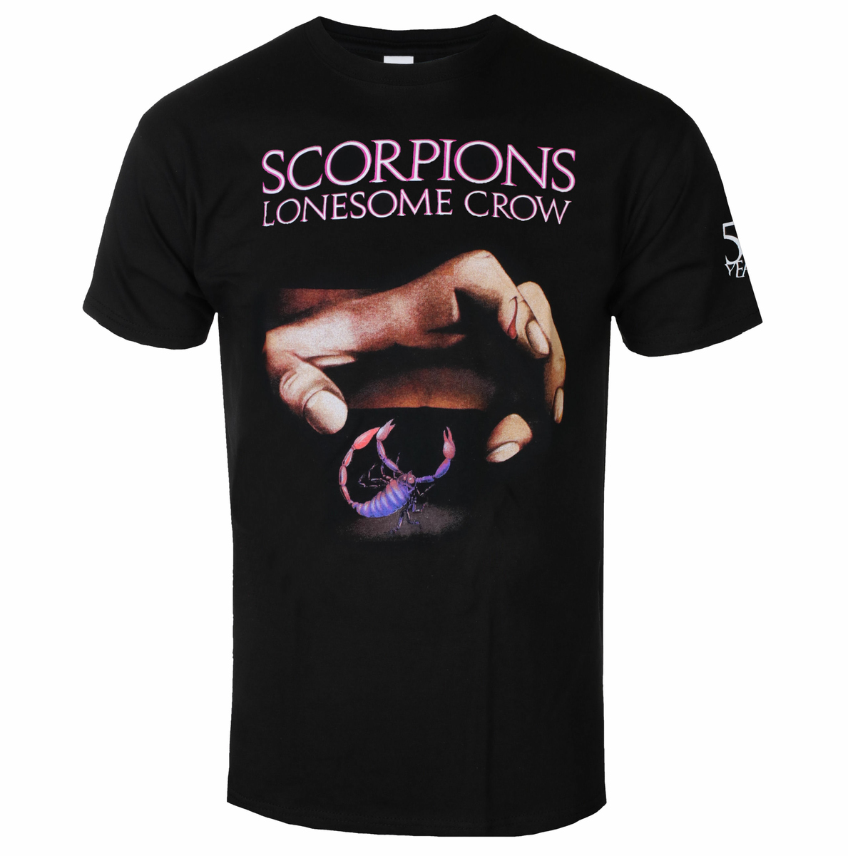 Miesten T-paita Scorpions - Lonesome Crow Cover - Musta XL