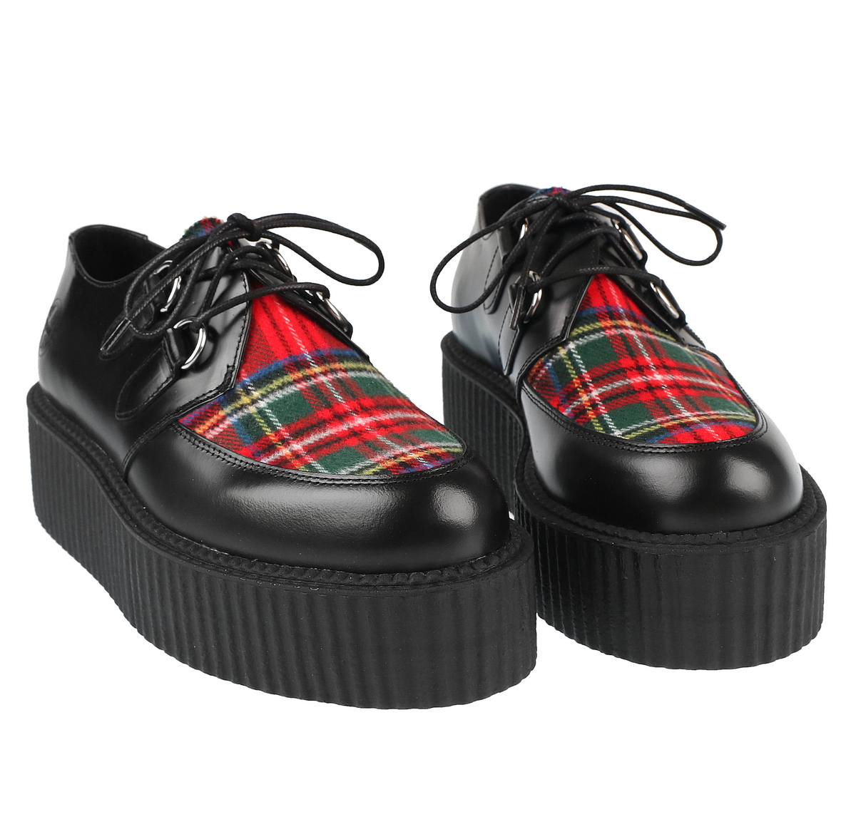 Kengät NEVERMIND - BLACK/REDTARTAN 37