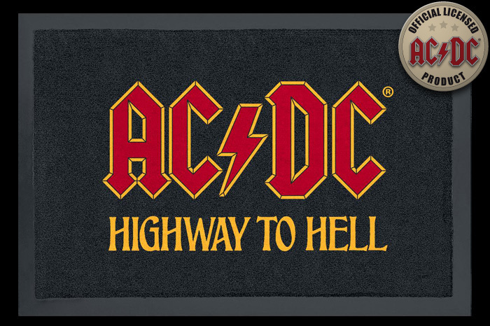 ovimatto AC/DC - Moottoritie To Hell - ROCKBITES