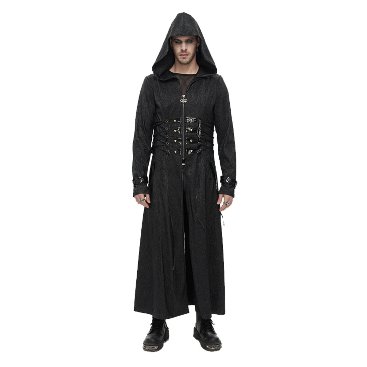 Miesten Takki DEVIL FASHION - Anakin - Punk Zip Up S