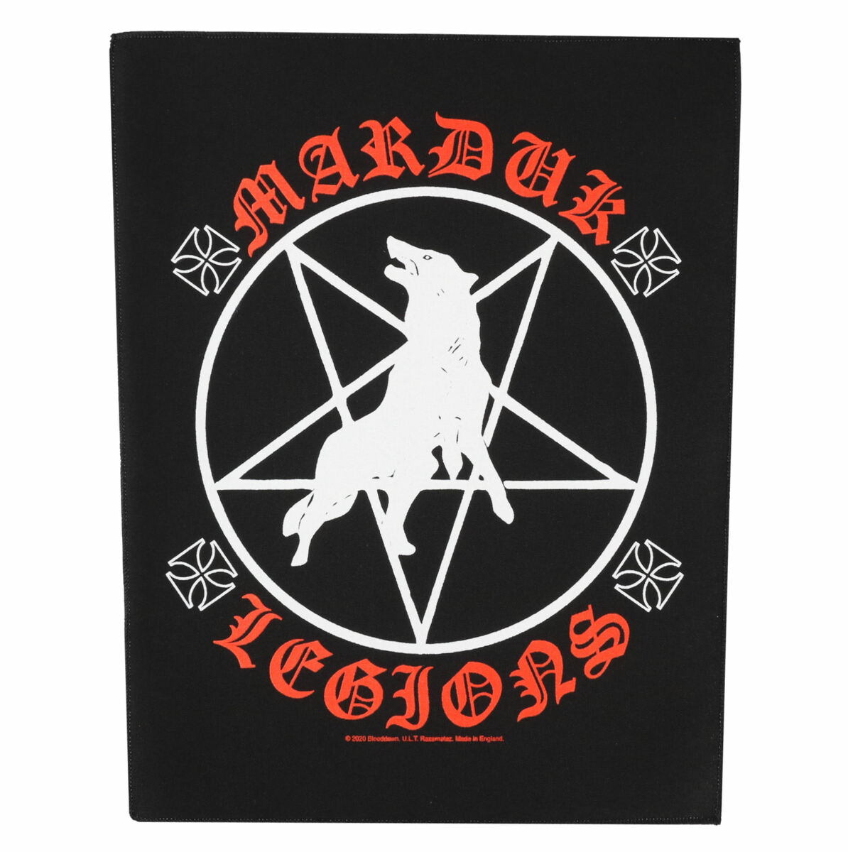 Iso kangasmerkki MARDUK - MARDUK LEGIONS - RAZAMATAZ