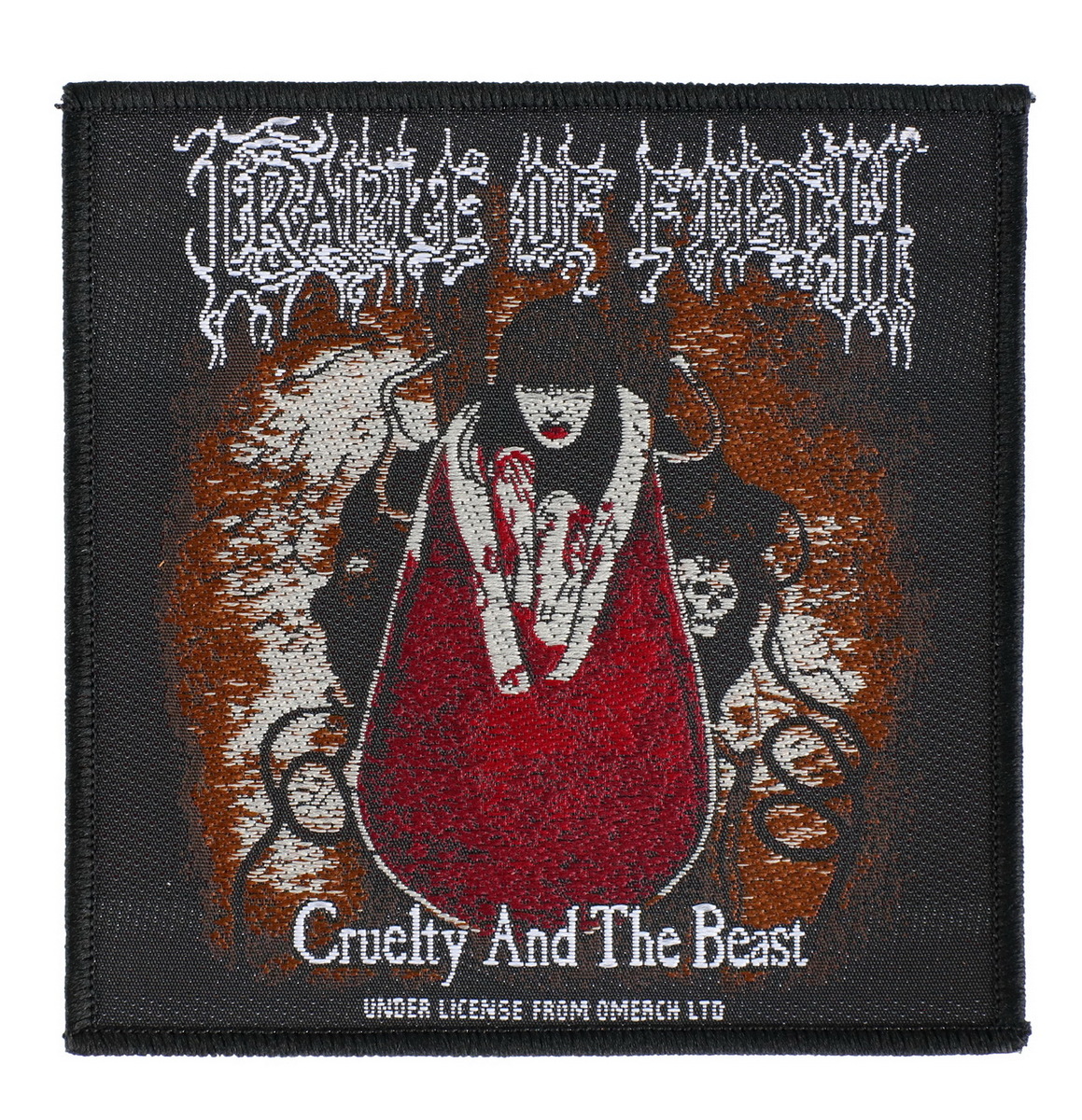 Patch Cradle Of Filth - Cruelty And The Beast - RAZAMATAZ